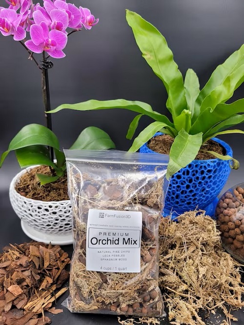While Choosing Potting Mix For Orchids